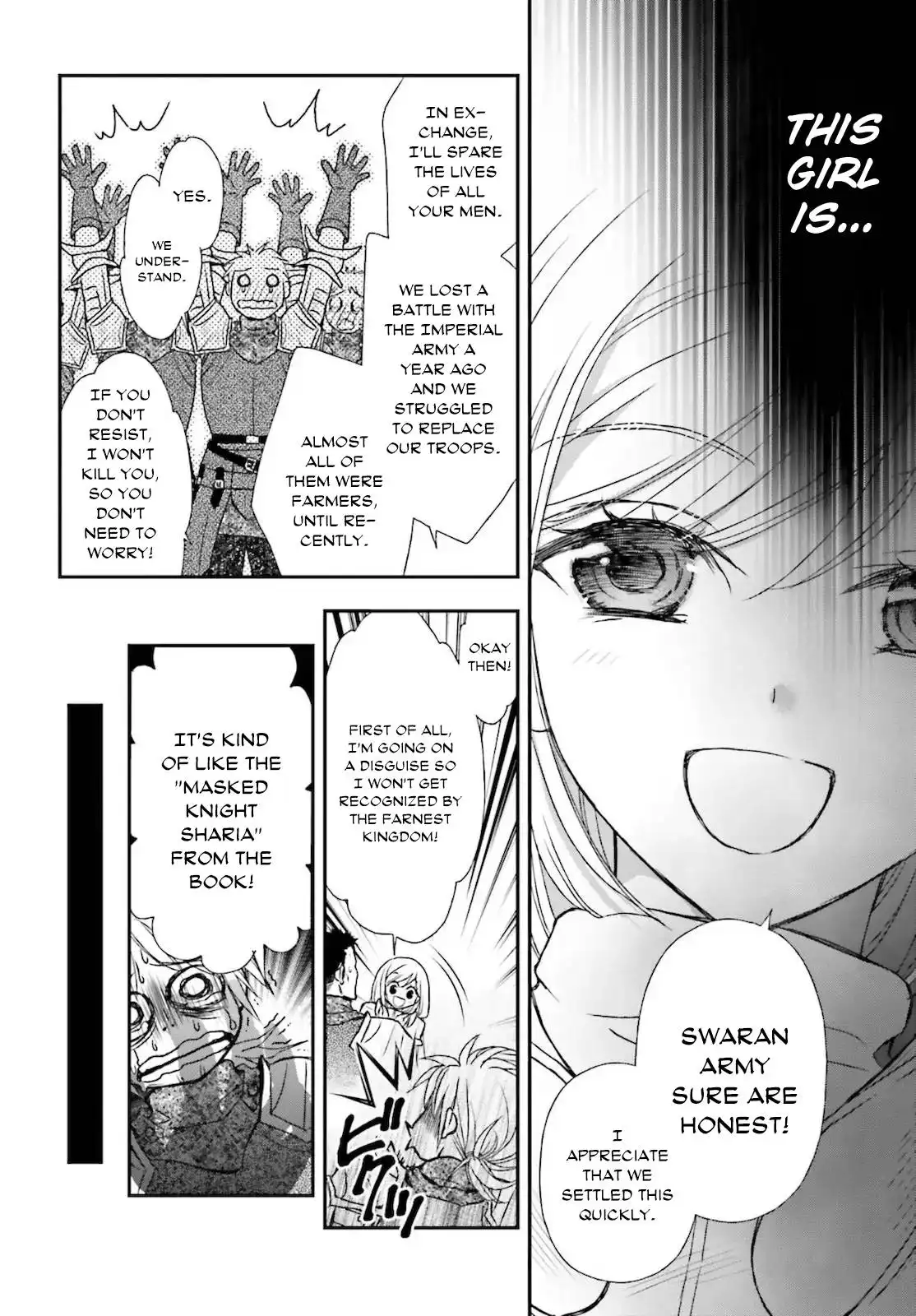 Shinigami ni Sodaterareta Shoujo wa Shikkoku no Tsurugi wo Mune ni Idaku Chapter 23 8